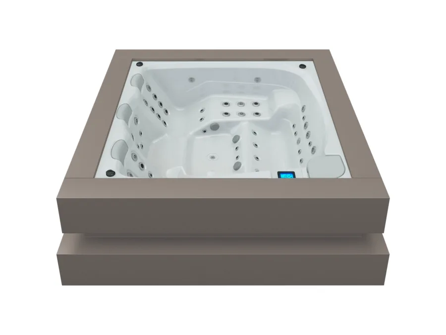 Aquavia Serenity — Grey Storm Solid Surface