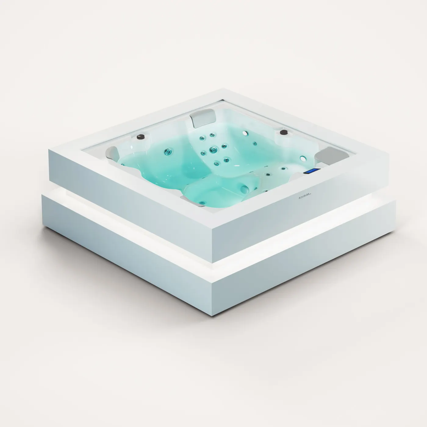 Aquavia Cube Ergo — spa 5 places Solid Surface