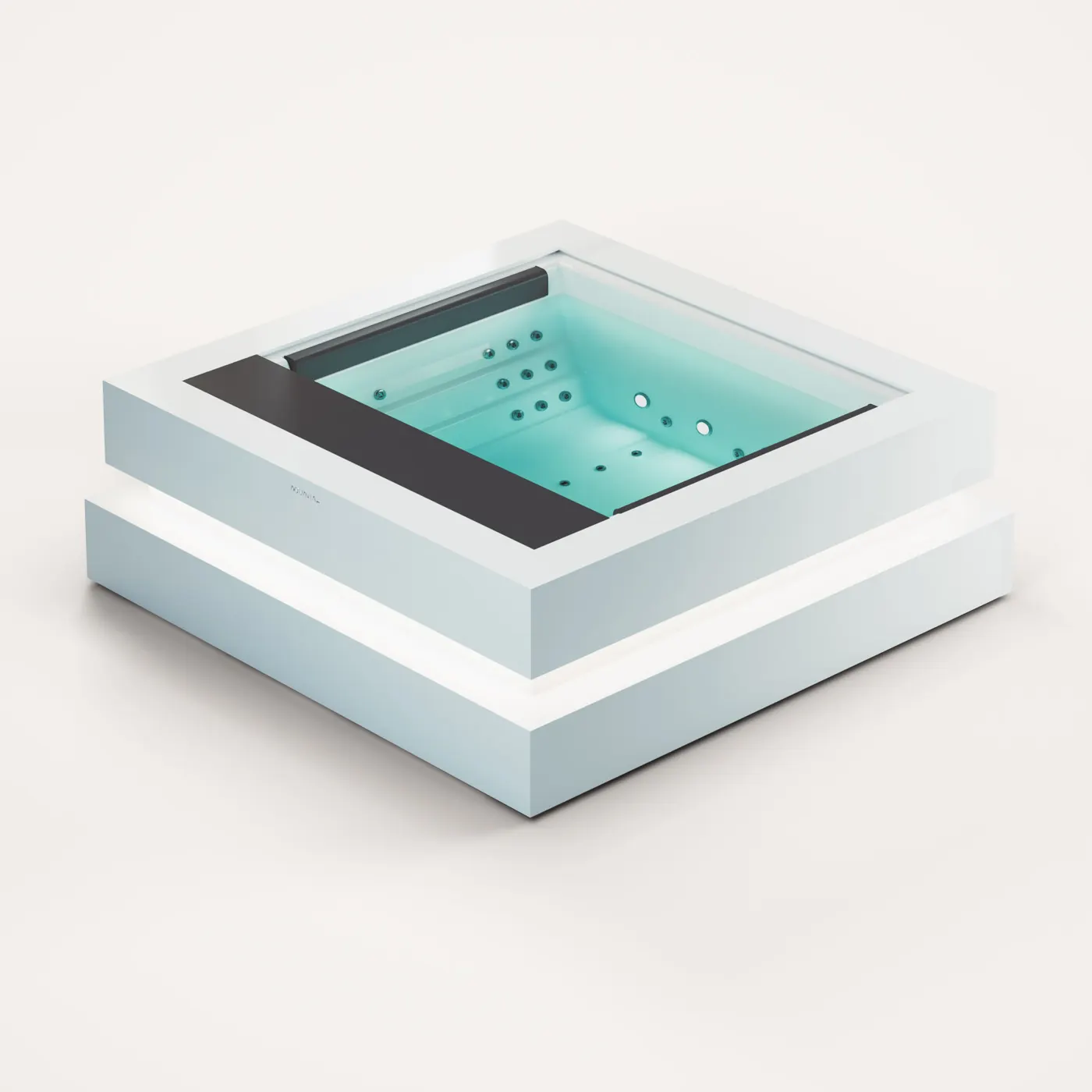 Aquavia Cube — spa 4 places Solid Surface